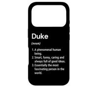 Duke Définition du nom Dictionnaire Amusant Coque pour iPhone 17 Pro
