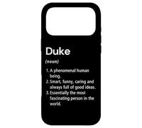Duke Définition du nom Dictionnaire Amusant Coque pour iPhone 17 Pro Max