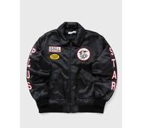 Duke & Dexter Plus Star Satin Bomber Jacket men Bomber Jackets black taille: L