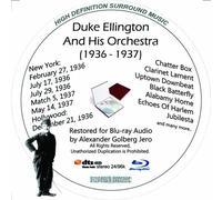 Duke Ellington And His Famouse Orchestra (1936-1937) Restauré pour Blu-ray Audio