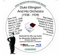Duke Ellington And His Famouse Orchestra (1938-1939) Restauré pour Audio