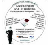 Duke Ellington (The Hollywood Transcriptions -1941) Restauré pour Blu-ray Audio