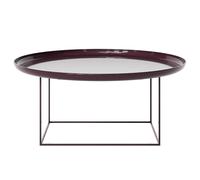 Duke Grande Table Basse Laquée Marron