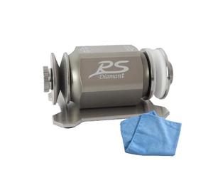 Duke-Handel Aiguiseur de couteaux, aiguiseur en rouleau y compris chiffon microfibre, avec boule/convexe X-affûtage à sec ou rapide à l'eau en différentes versions (Plus de titane)