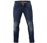 Duke - Jean moulant grande taille AMBROSE - Homme (FR 60-62 Court) (Bleu foncé) - UTDC180 Bleu foncé G