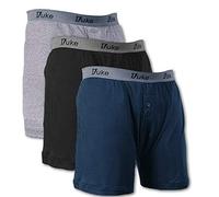Duke London Lot de 3 boxers en coton XL à 8XL - 2XL WAIST (42 - 44 INCHES )