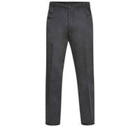 Duke - Pantalon élastiqué à la taille BASILIO D555 - Homme (FR 42 Long) (Bleu marine) - UTDC108 Bleu marine G