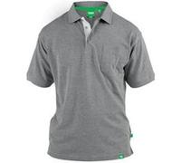 Duke - Polo grande taille GRANT - Homme (3XL) (Gris) - UTDC106 Gris, Gris G