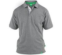 Duke - Polo grande taille GRANT - Homme (5XL) (Gris) - UTDC106 Gris G