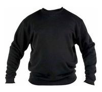 Duke Rockford - Pull col Ras-du-Cou Grande Taille - Homme (4XL) (Noir)