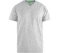 Duke - T-shirt col V SIGNATURE-1 - Homme (L) (Gris) - UTDC166 Gris, Gris G