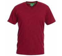 Duke - "D555 Signature" T-shirt pour homme DC184 (6XL) (Rouge)