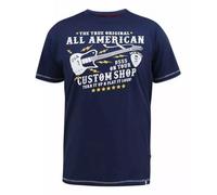 Duke - T-shirt D555 BRONTE ALL AMERICAN GUITAR - Homme (DC452)