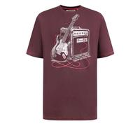 Duke - T-shirt motif guitare BARNSLEY - Homme (DC573)