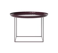 Table d'appoint Duke Medium Ø 70cm laqué removable table top