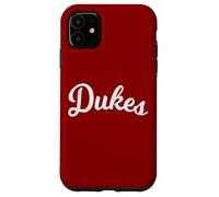 Duke Team Mascotte de Baseball avec Inscription The Duke Coque pour iPhone 11
