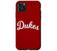 Duke Team Mascotte de Baseball avec Inscription The Duke Coque pour iPhone 11 Pro Max