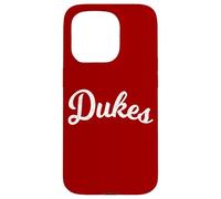 Duke Team Mascotte de Baseball avec Inscription The Duke Coque pour iPhone 15 Pro