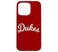 Duke Team Mascotte de Baseball avec Inscription The Duke Coque pour iPhone 15 Pro Max