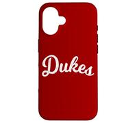 Duke Team Mascotte de Baseball avec Inscription The Duke Coque pour iPhone 16