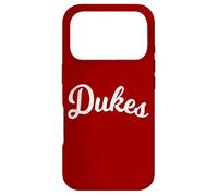 Duke Team Mascotte de Baseball avec Inscription The Duke Coque pour iPhone 17 Pro