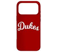 Duke Team Mascotte de Baseball avec Inscription The Duke Coque pour iPhone 17 Pro Max
