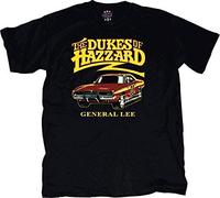 Dukes of Hazzard General Lee Car T-shirt - Noir - Large