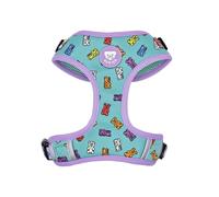 DUKIER - Harnais Ajustable au Cou et à la Poitrine pour Chiens, Gilet Antitirement, Sécurité pour Animaux de Compagnie, Néoprène, Gummy Bears, Taille M