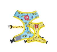 DUKIER - Harnais réversible pour Chien, Gilet Anti-Traction, en néoprène et en Maille, réglable, Design California, Taille L