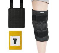 DUKUSEEK Genouillère de gel pour thérapie par le chaud et le froid pour blessures au genou, douleurs articulaires, soulagement de la bursite, déchirure du ménisque, entorses et gonflements