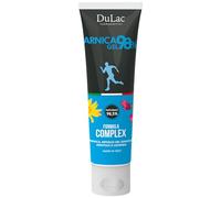Dulac - Gel Arnica 98%, Effet Froid, 100 ml, Formule Complex Renforcée avec Griffe du Diable pour le Massage Cervical, Musculaire et Articulaire, Arnica Gel, Lavande et Menthol, Made in Italy