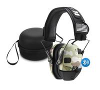 DulBluetooth-Protecteur Auditif de Prise de Vue,Cache-Oreilles Actif Anti-Bruit,ARM NEXT D20,Casque Professionnel à Réduction de Bruit - Type Cam with case