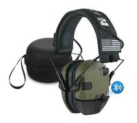 DulBluetooth-Protecteur Auditif de Prise de Vue,Cache-Oreilles Actif Anti-Bruit,ARM NEXT D20,Casque Professionnel à Réduction de Bruit - Type Green with case