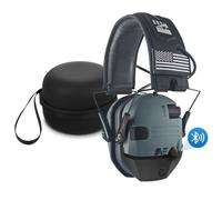 DulBluetooth-Protecteur Auditif de Prise de Vue,Cache-Oreilles Actif Anti-Bruit,ARM NEXT D20,Casque Professionnel à Réduction de Bruit - Type Grey with case