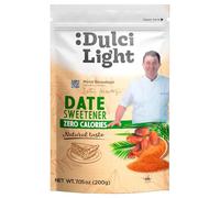 Dulcilight Érythritol DATE Zéro Calorie 200g = 400g de Sucre Édulcorant Poudre Substitut de Sucre Saveur 100% Naturelle Sans OGM Keto Végétalien Sans Gluten Sans Arrière-Goût