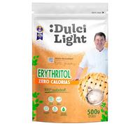 Dulcilight Érythritol Zéro Calorie 500g Saveur 100% Naturelle | Édulcorant Poudre Substitut de Sucre Sans OGM Keto Végétalien Sans Gluten | Sans Arrière-Goût Prends Soin de Tes Dents