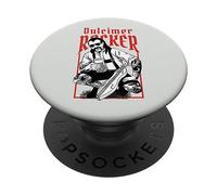Dulcimeriste Dulcimer-Joueur Dulcimer-Rocker Dulcimer PopSockets PopGrip Adhésif