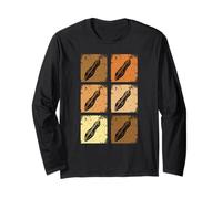 Dulcimeriste Dulcimer-Joueur Folk-Music Cardiogram Dulcimer Manche Longue