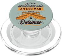 Dulcimeriste Dulcimer-Joueur Musicien drôles Phrase Dulcimer PopSockets PopGrip pour MagSafe