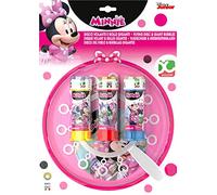 Dulcop Disque Volant et Bulles de Savon géantes Modèle Minnie Mouse