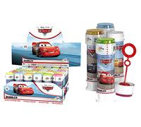 DULCOP - Pack de 36 Bulles Cars - Bulles de Savon - 60 Ml - 047025 - Rouge - Plastique - Licence Officiel - Jouet Enfant - Jeu de Plein air - À Partir de 3 ans