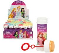 DULCOP - Pack de 36 Bulles Princesse Disney - Bulles de Savon - 60 Ml - 047023 - Multicolore - Plastique - Licence Officiel - Jouet Enfant - Jeu de Plein air - À Partir de 3 ans