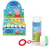 Dulcop- Peppa Pig Bulles de Savon, 103597000, Multicolore lot de 36 pièces