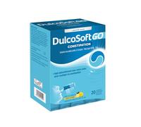 DulcoSoft® GO - Sachet Unidose - Laxatif doux - Dispositif médical | Solution buvable prête à l’emploi - Goût citron - Soulage la constipation efficacement et en douceur - Sans Sucre ni Gluten
