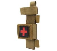 Dulgarniquet-Trousse De Premiers Soins,Sac De Taille Molle En Nylon,Équipement De Survie,Sacs De Rangement À Manches Ciseaux,Équipement D'urgence Équipé - Type Khaki
