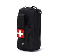 Dulmolle-Trousse De Premiers Soins En,Sac Médical D'extérieur,Support De Garrot,Ciseaux,1000d,Edc - Type Black