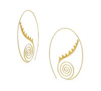 Dulong Thera Large Boucles d'oreilles Or THE1-A1050 - Femme - Or