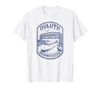 DULUTH MINNESOTA MN Pont élévateur pour bateau Lac Supérieur T-Shirt