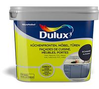 Dulux Fresh up 5280680 Peinture de rénovation pour meubles de cuisine, portes, meubles, Noir brillant 750 ml
