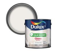 Dulux Quick Dry Gloss Paint For Wood And Metal - Pure Brilliant White 2. 5 Litres